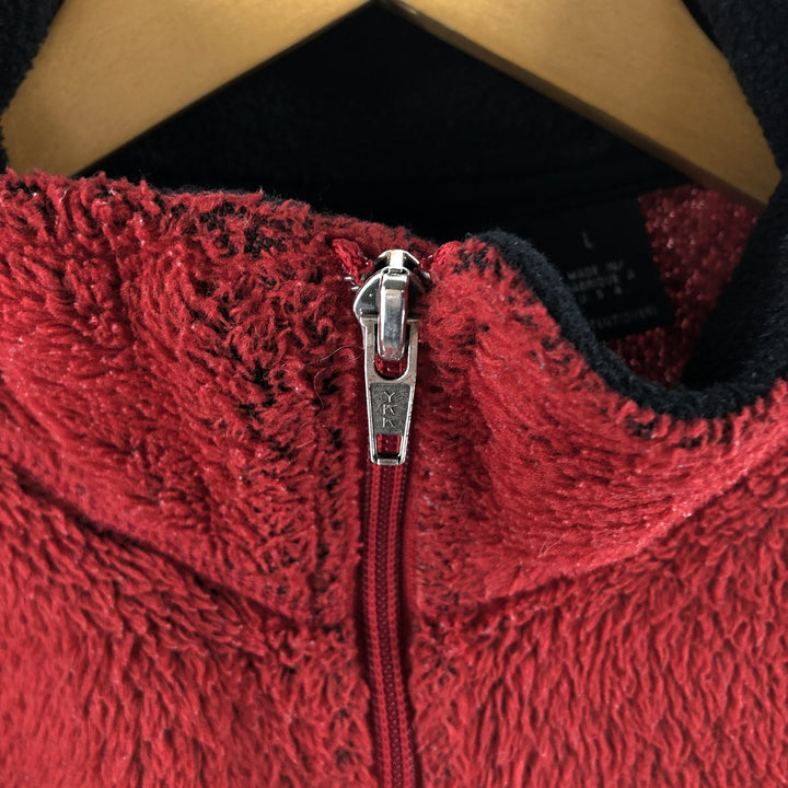 2000'S Patagonia Regulator R2 25195FA01 Half-Zip Fleece Pullover, Made in USA, Men's Size L unclear red type Vintage Second Hand