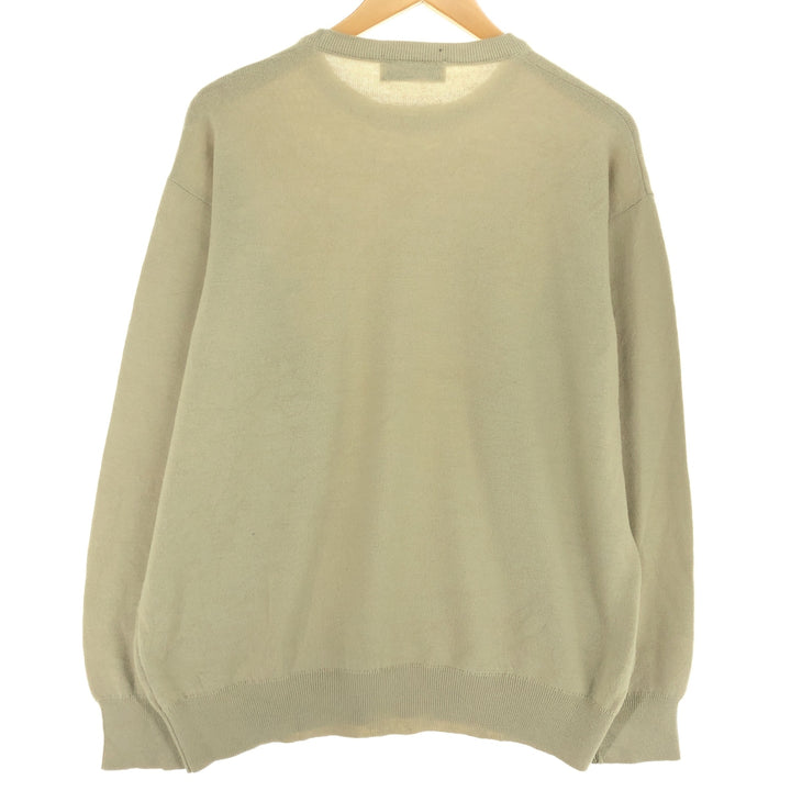 90s~ Burberry's LONDON knit sweater, men's size L, vintage / eaa449940