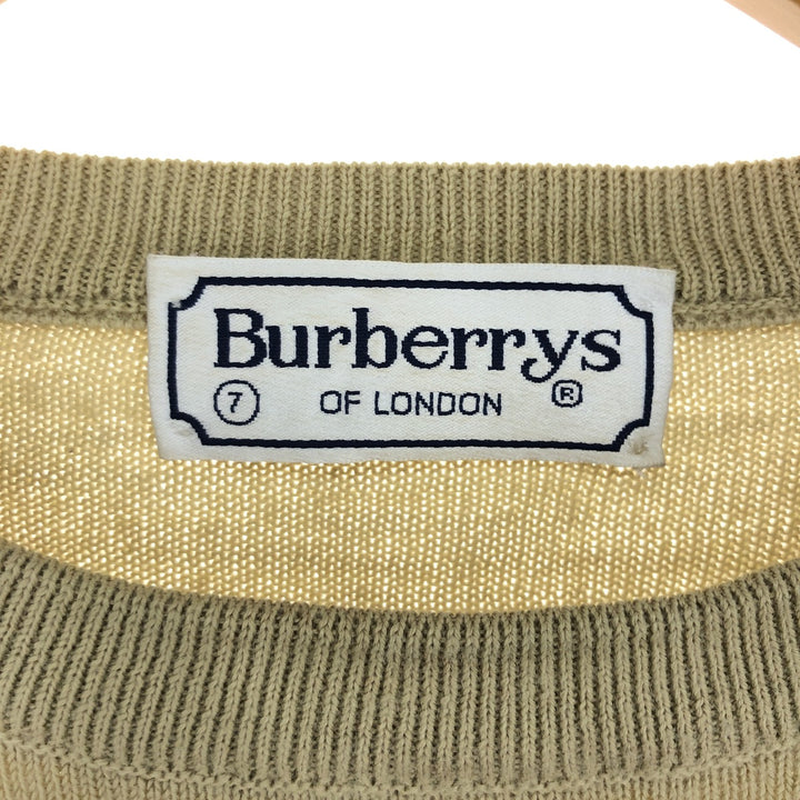 90s~ Burberry's LONDON knit sweater, men's size L, vintage / eaa449940