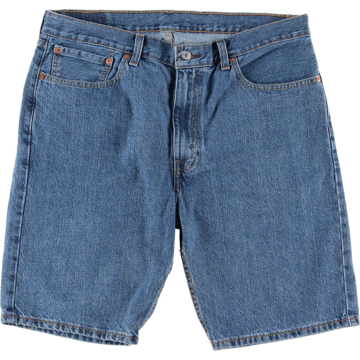 Levi's 505 denim shorts, half pants, men's w37 / eaa450027