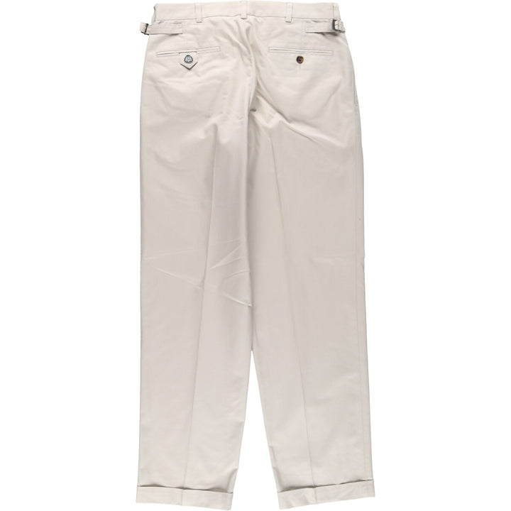 Brooks Brothers Two-pleat Chino Pants for Men, W33 / EAA450046