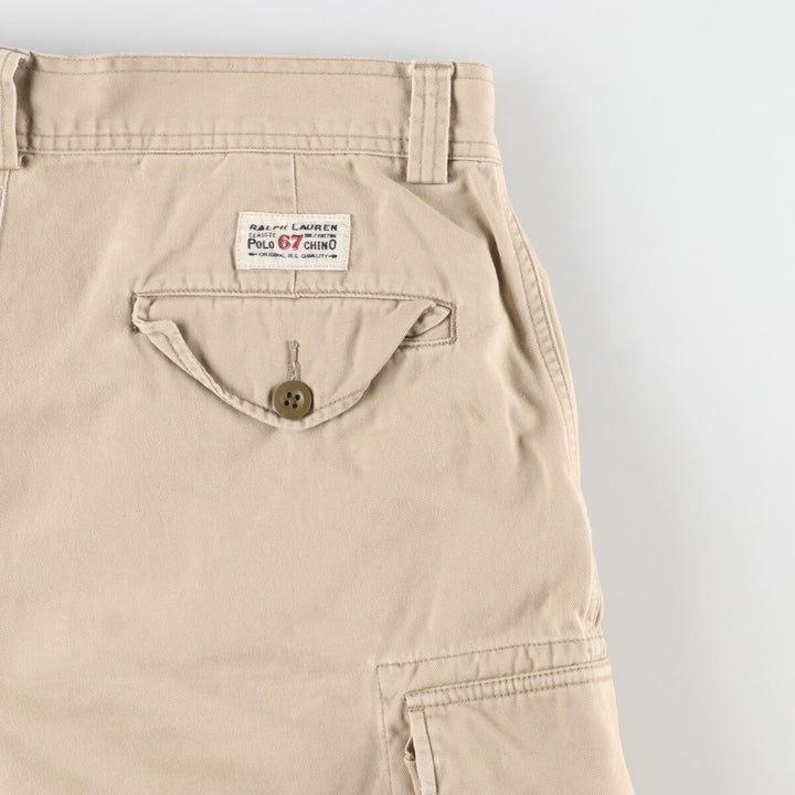 Ralph Lauren POLO by Ralph Lauren Chino Cargo Shorts, Half Pants, Men's, W34 / eaa450090