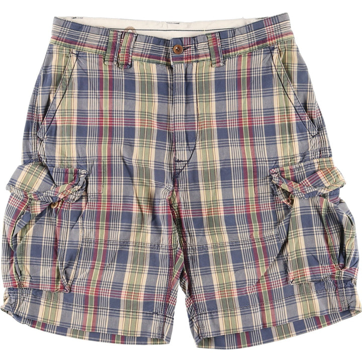 Ralph Lauren POLO by Ralph Lauren Check Pattern Cargo Shorts Shorts Men's W33 / eaa450098