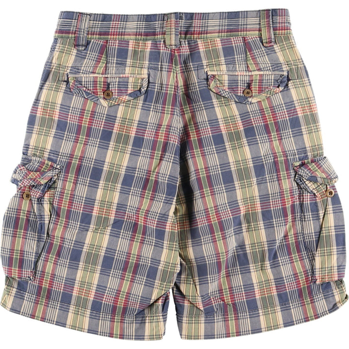 Ralph Lauren POLO by Ralph Lauren Check Pattern Cargo Shorts Shorts Men's W33 / eaa450098