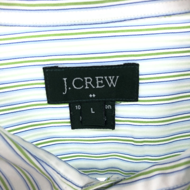 J.Crew Long Sleeve Striped Shirt Men's L /eaa450164