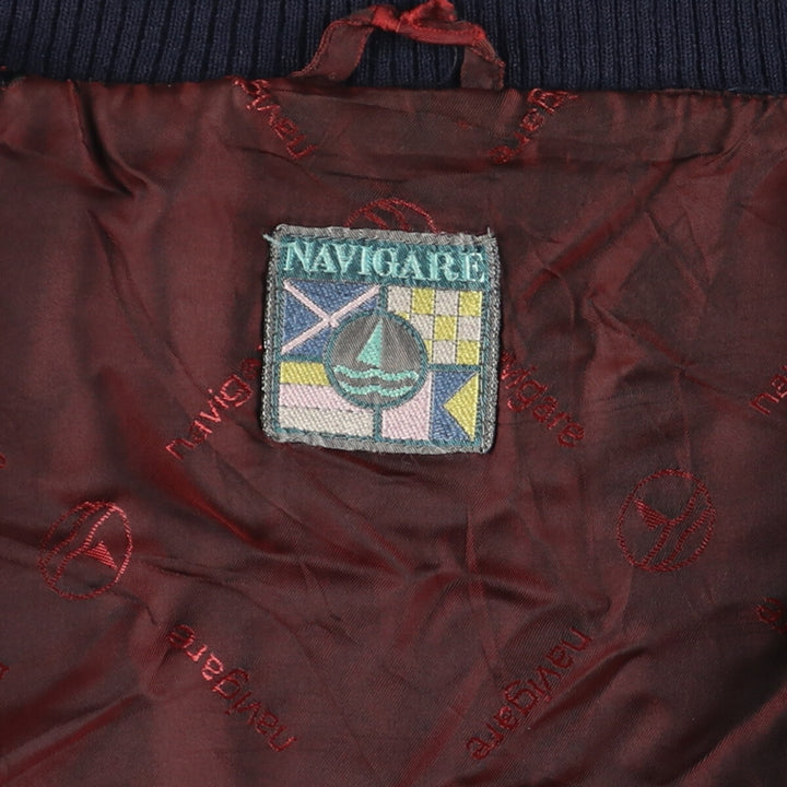 NAVIGARE Wool Blouson Men's L size /eaa450293