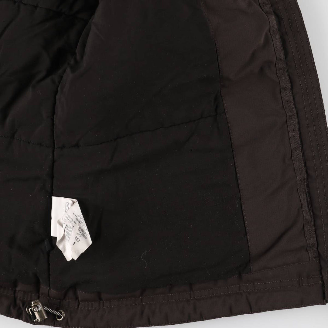 NAPAPIJRI TAPED SEAMS Flag Pattern Padded Mountain Parka, Shell Jacket, Puffer Jacket, Women's Size M polyamide brown type Vintage Second Hand