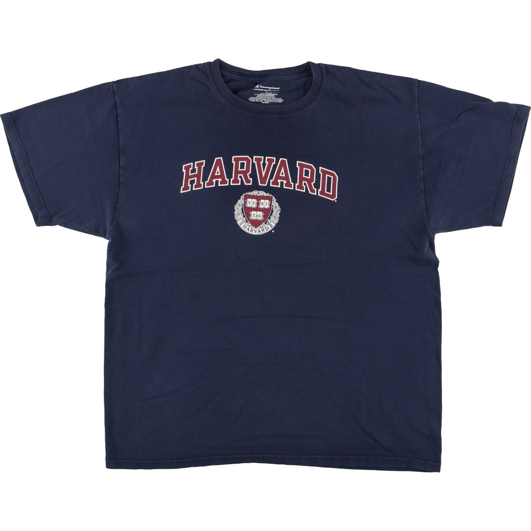 Champion HARVARD UNIVERSITY Harvard University College T-shirt Men's L /eaa450321