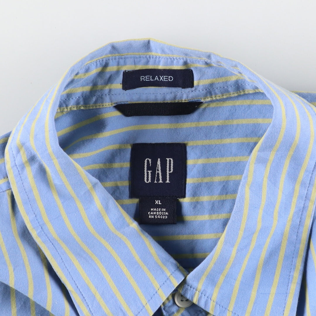 GAP Long Sleeve Button Down Striped Shirt Men's XL /eaa450437