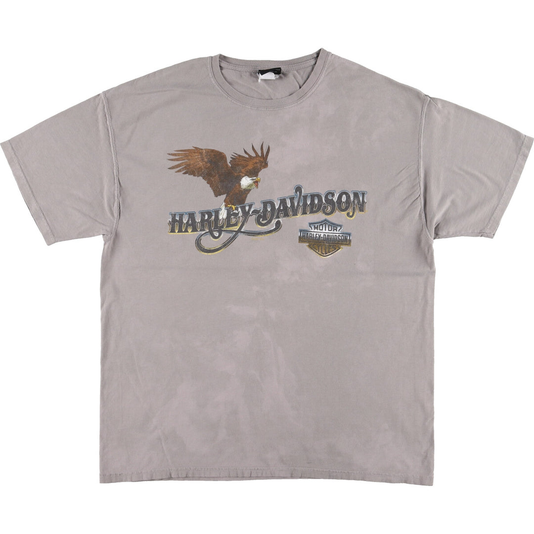 Harley-Davidson Eagle Pattern Motorcycle Bike T-shirt Men's XL /eaa450583