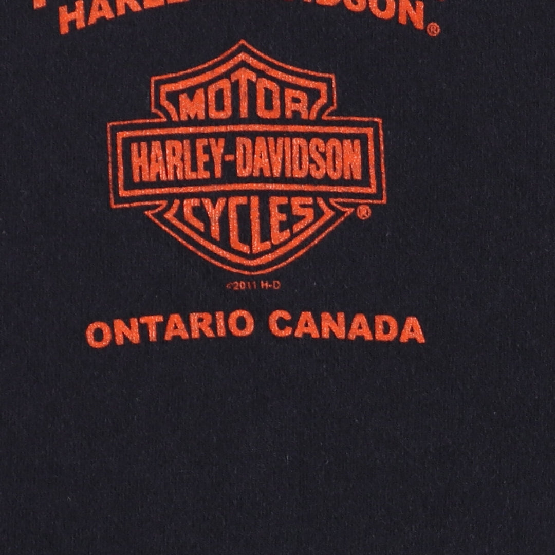 Harley-Davidson Motorcycle Bike T-shirt Made in USA Men's L /eaa450585