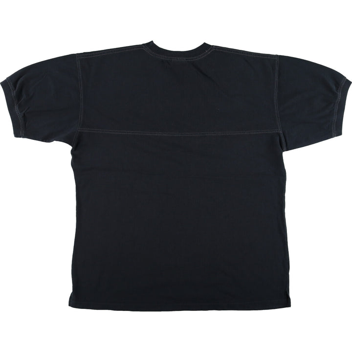 00'S Harley-Davidson Motorcycle Bike T-shirt Football T-shirt Made in USA Men's XXL /eaa450588