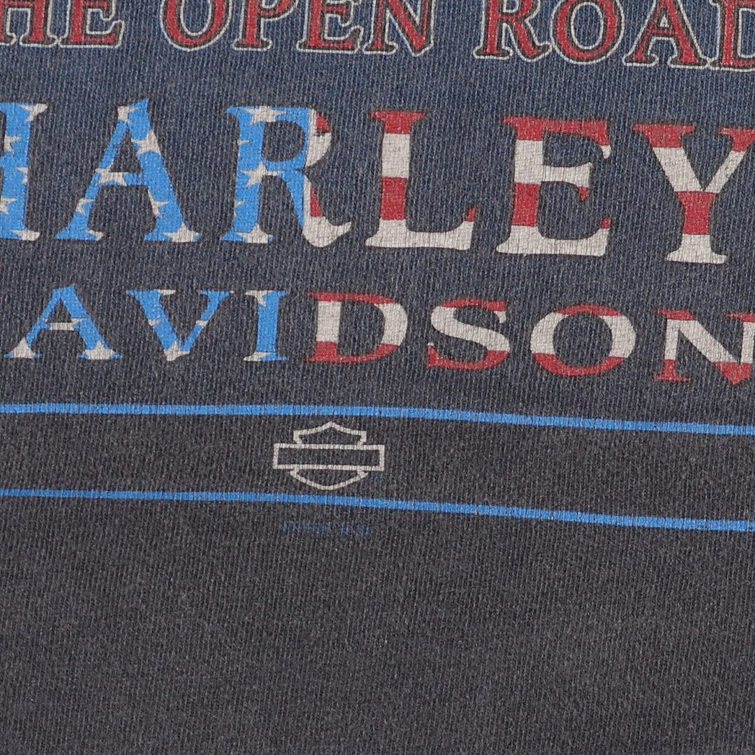 90'S Harley-Davidson Motorcycle Bike T-shirt Made in USA Men's XL Vintage /eaa450592