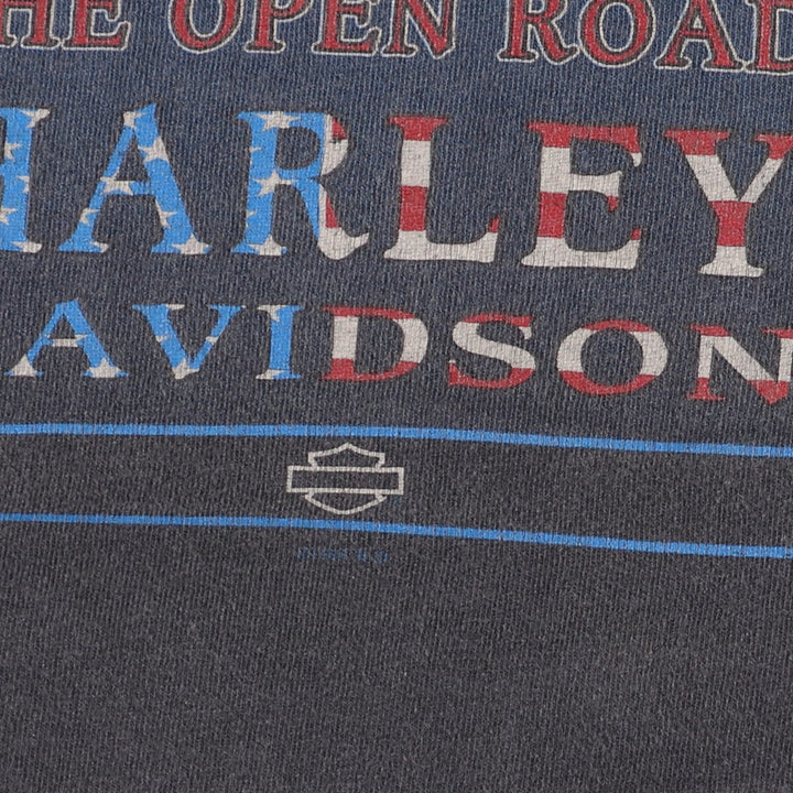 90'S Harley-Davidson Motorcycle Bike T-shirt Made in USA Men's XL Vintage /eaa450592