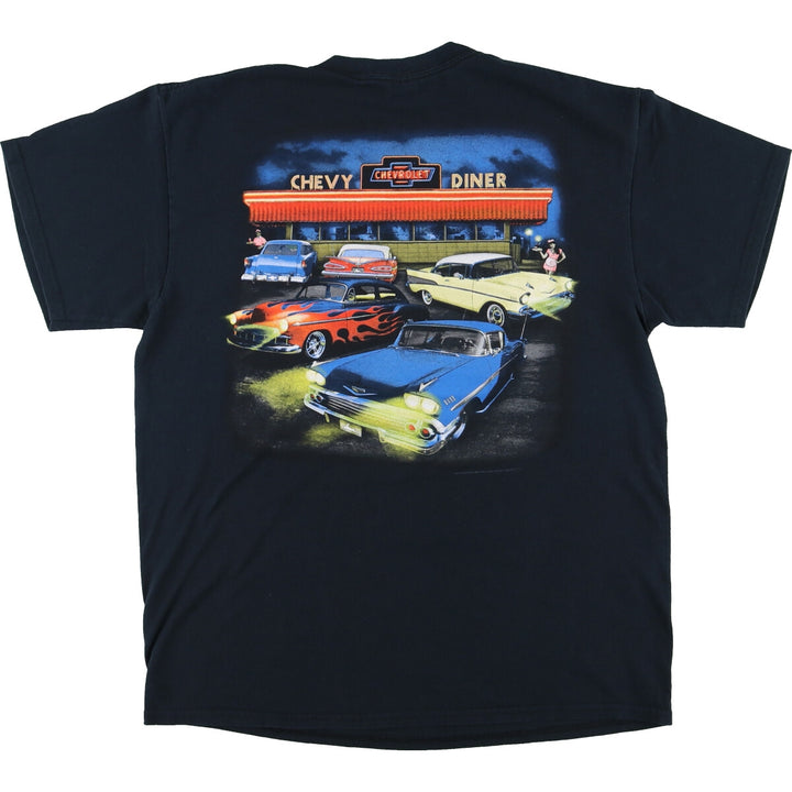 Gildan CHEVROLET Advertising T-shirt for men, size L /eaa450789