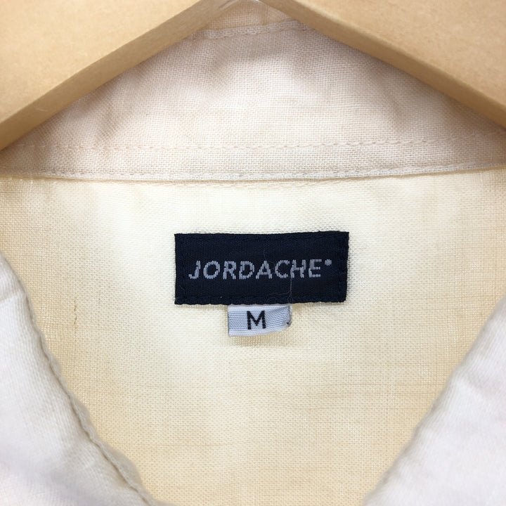 JORDACHE Long Sleeve Linen Shirt Men's M /eaa450809