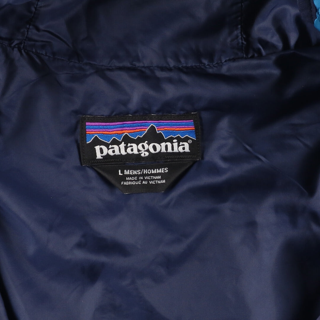 Patagonia Nano Puff Bivy Pullover 84186FA19 Half Zip Padded Parka Puffer Jacket Men's L size /eaa450868