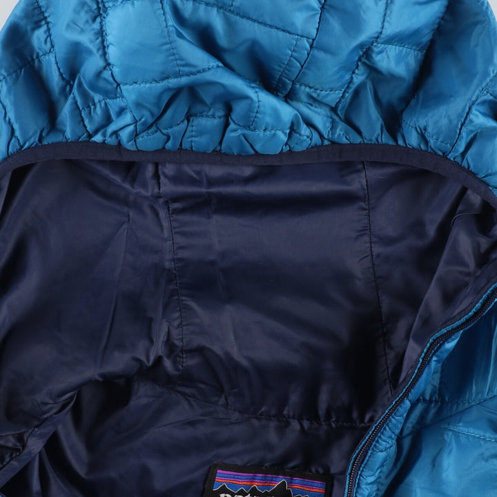 Patagonia Nano Puff Bivy Pullover 84186FA19 Half Zip Padded Parka Puffer Jacket Men's L size /eaa450868