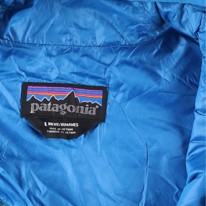 Patagonia Nano Puff Bivy Pullover 84186SP17 Half Zip Padded Parka Puffer Jacket Men's L size /eaa450891