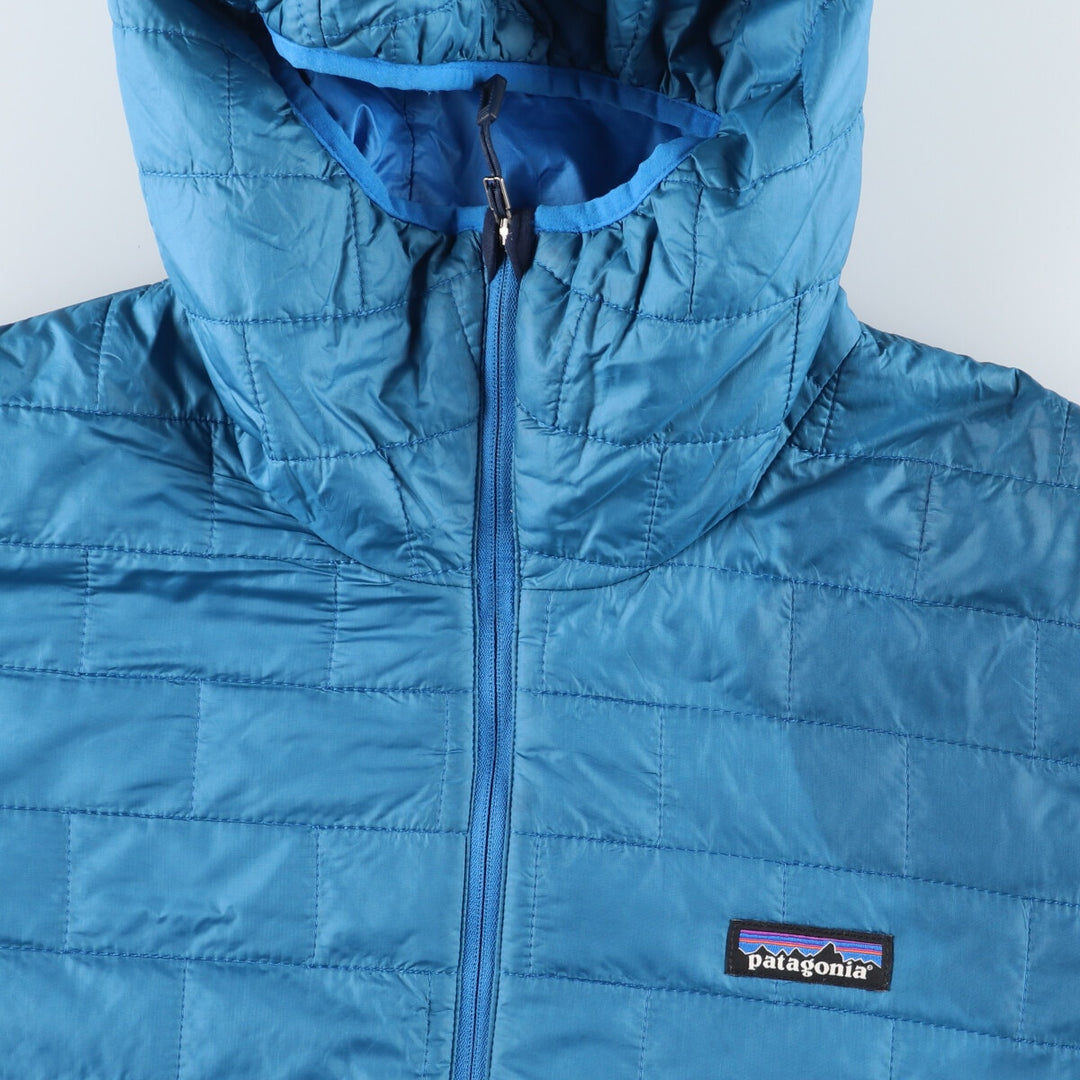 Patagonia Nano Puff Bivy Pullover 84186SP17 Half Zip Padded Parka Puffer Jacket Men's L size /eaa450891