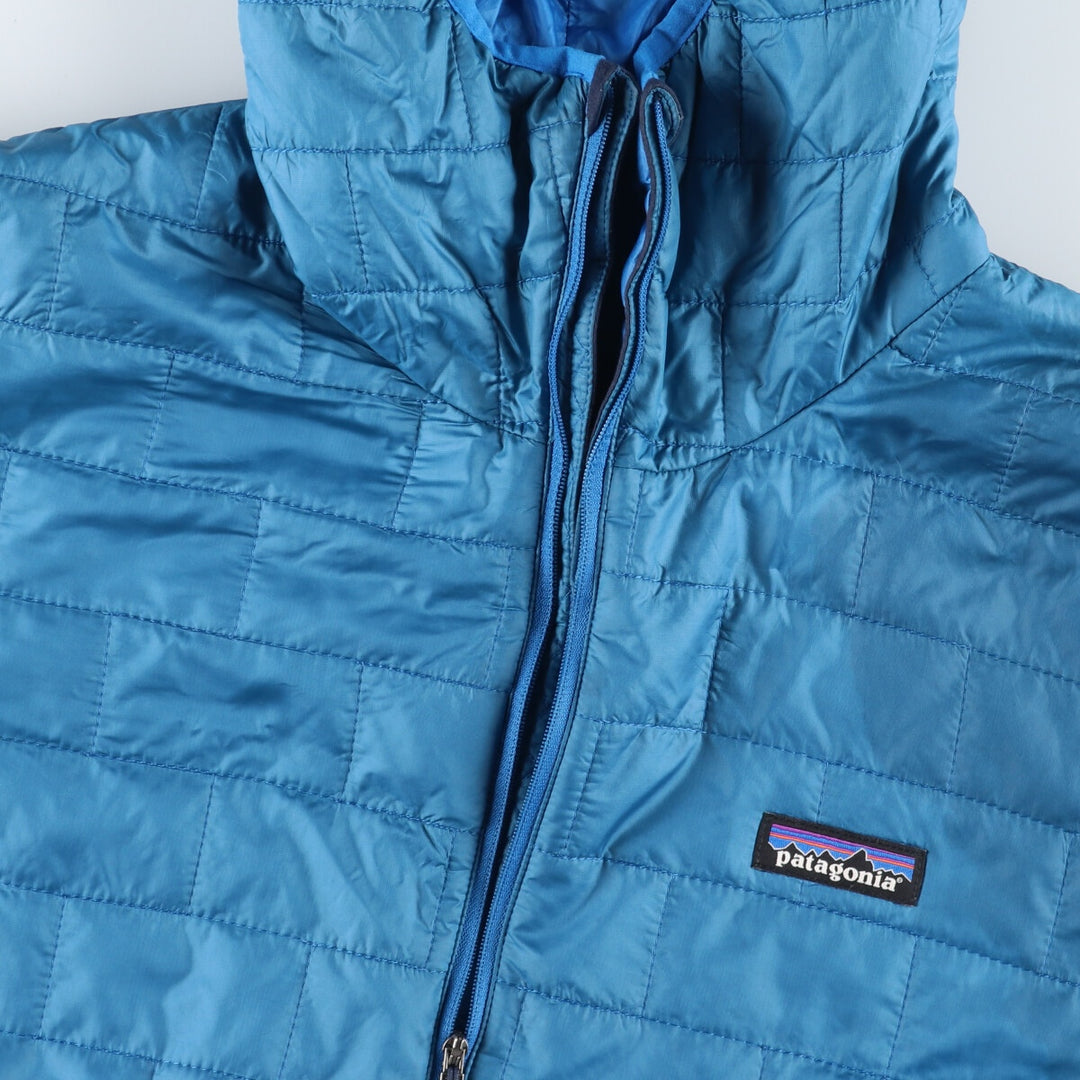 Patagonia Nano Puff Bivy Pullover 84186SP17 Half Zip Padded Parka Puffer Jacket Men's L size /eaa450891