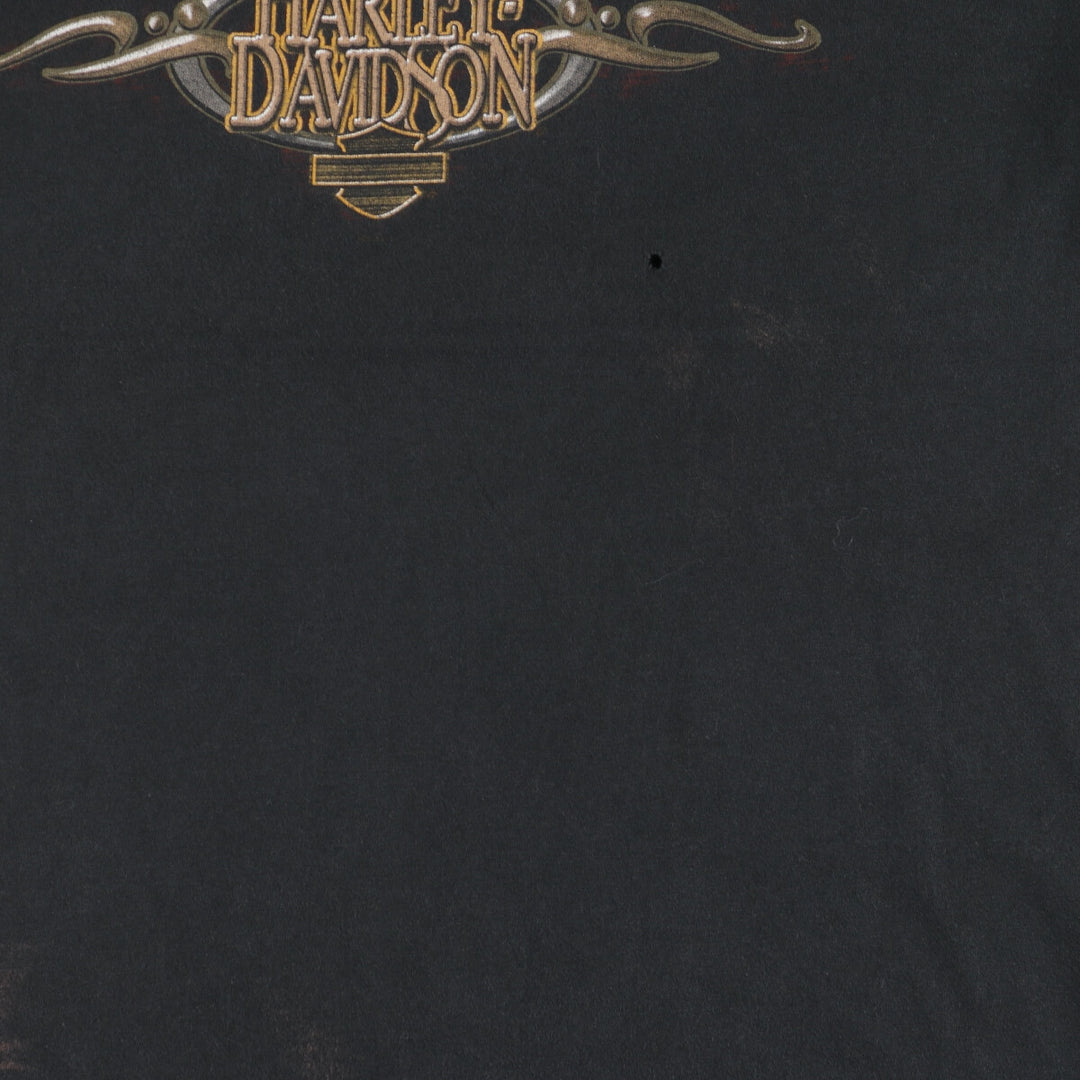 00'S Harley-Davidson Motorcycle Bike T-shirt Made in USA Men's XL /eaa450904