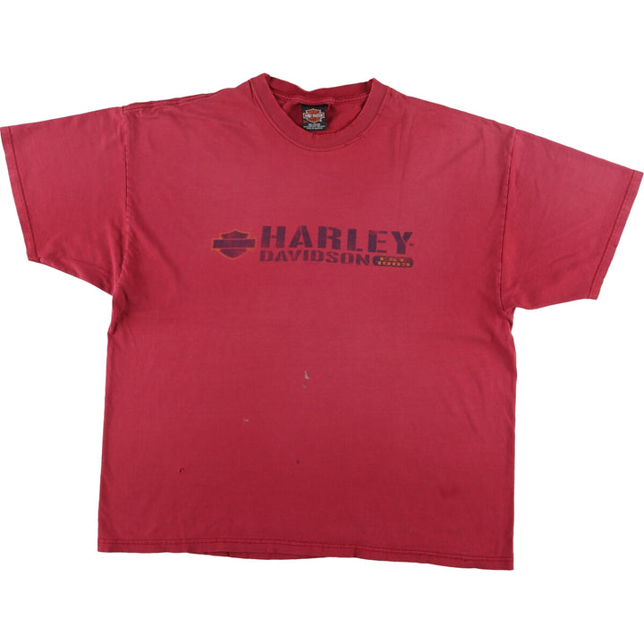 00'S Harley-Davidson Motorcycle Bike T-shirt Made in USA Men's XXL /eaa450909