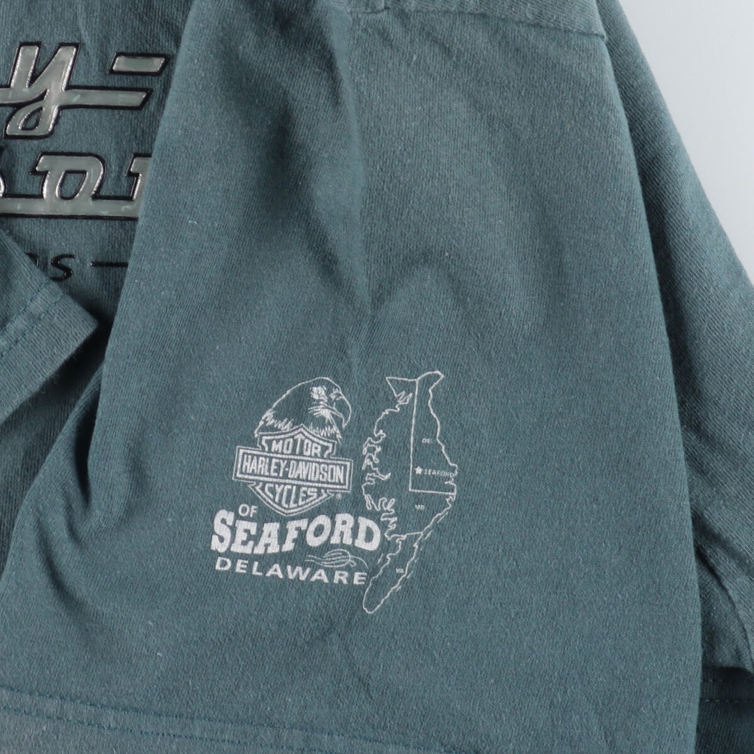 00'S Harley-Davidson Reflector Motorcycle Bike T-Shirt Made in USA Men's XXL /eaa450916