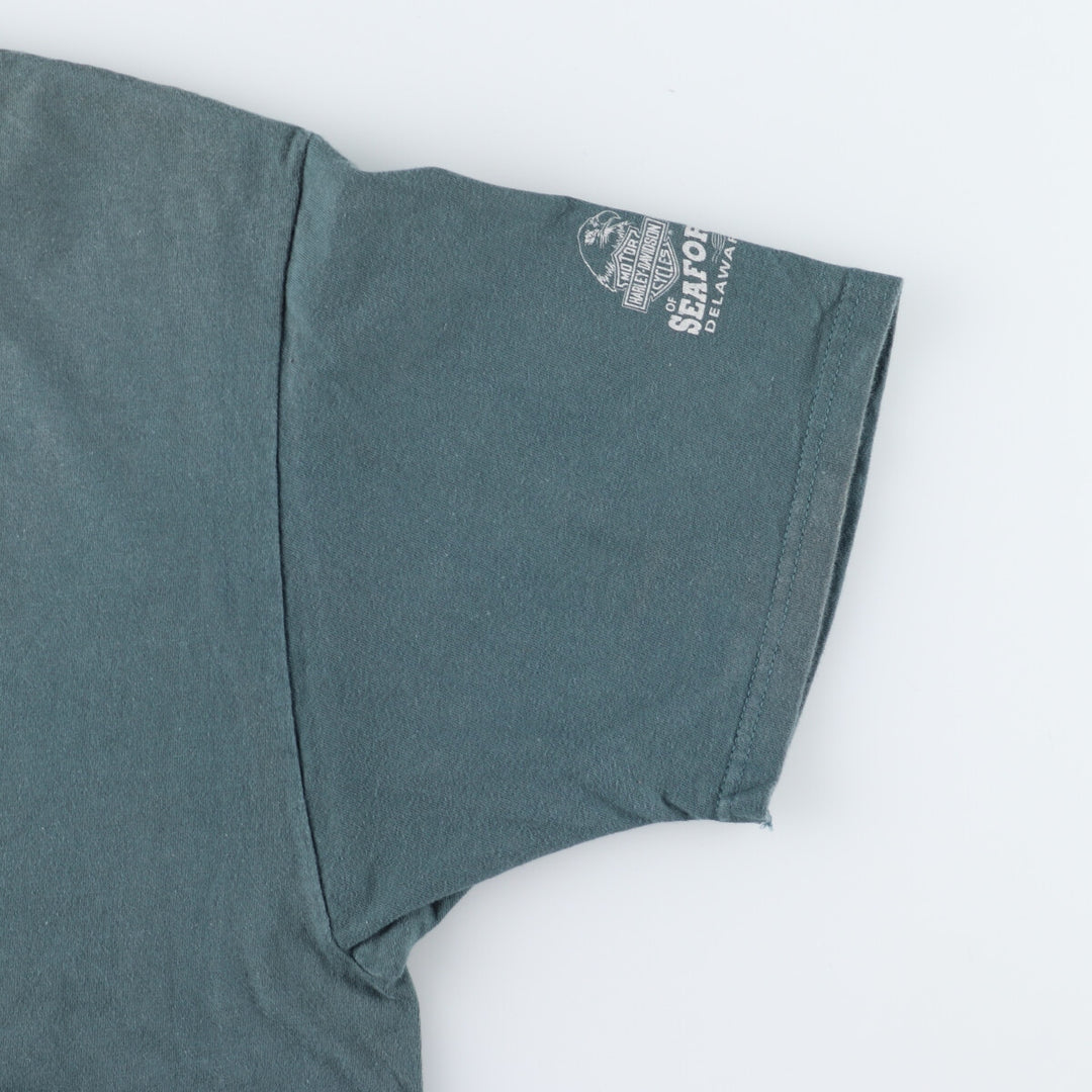 00'S Harley-Davidson Reflector Motorcycle Bike T-Shirt Made in USA Men's XXL /eaa450916