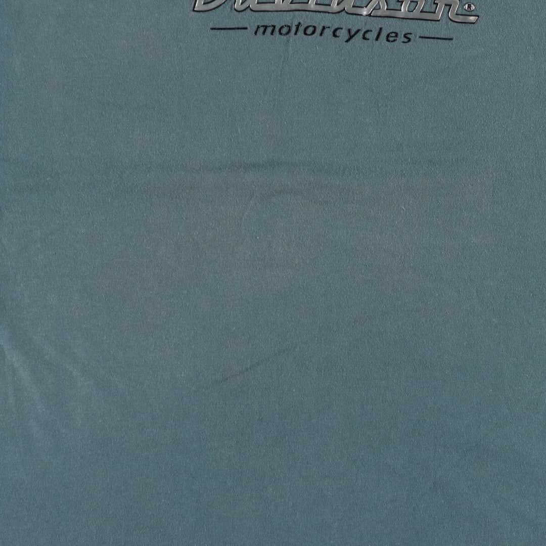 00'S Harley-Davidson Reflector Motorcycle Bike T-Shirt Made in USA Men's XXL /eaa450916