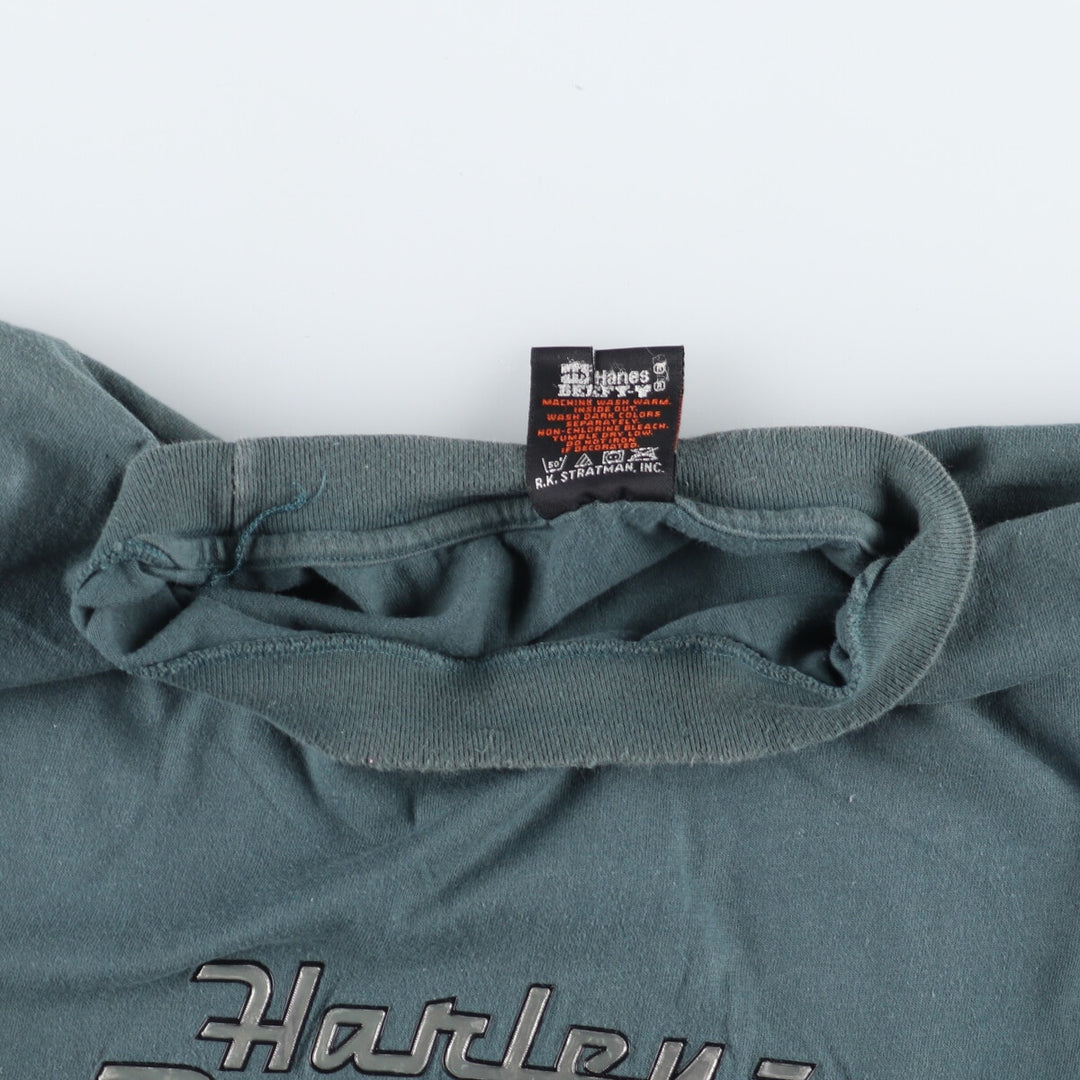 00'S Harley-Davidson Reflector Motorcycle Bike T-Shirt Made in USA Men's XXL /eaa450916