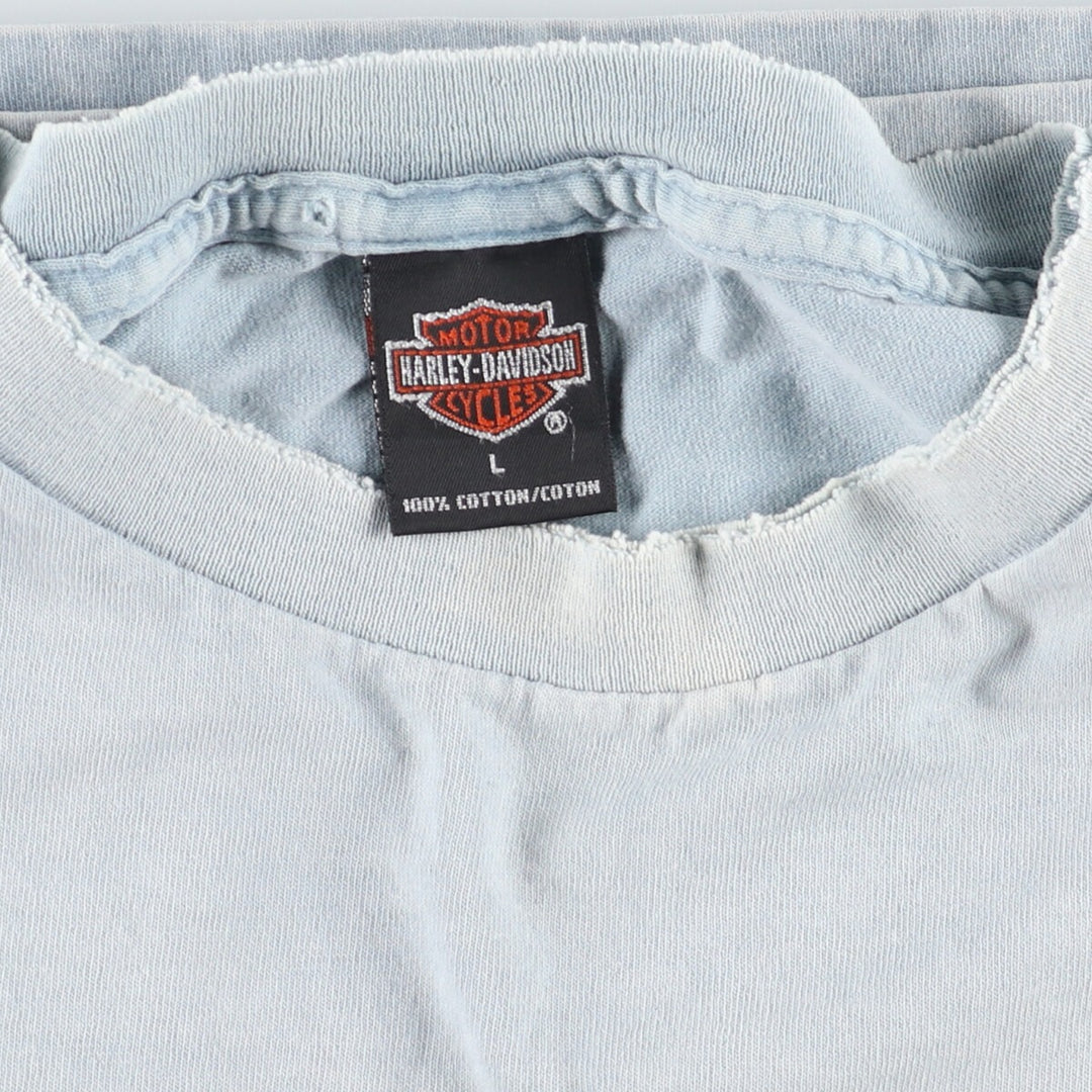 Atmosphere 00'S Harley-Davidson Motorcycle Bike T-shirt Made in USA Men's L /eaa450917