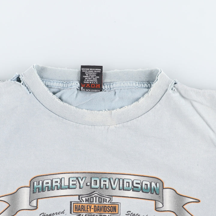 Atmosphere 00'S Harley-Davidson Motorcycle Bike T-shirt Made in USA Men's L /eaa450917