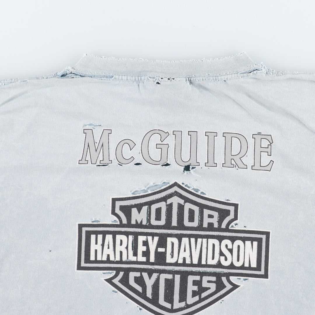 Atmosphere 00'S Harley-Davidson Motorcycle Bike T-shirt Made in USA Men's L /eaa450917