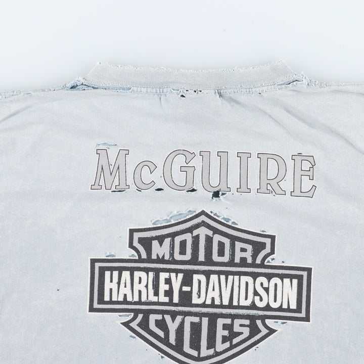 Atmosphere 00'S Harley-Davidson Motorcycle Bike T-shirt Made in USA Men's L /eaa450917