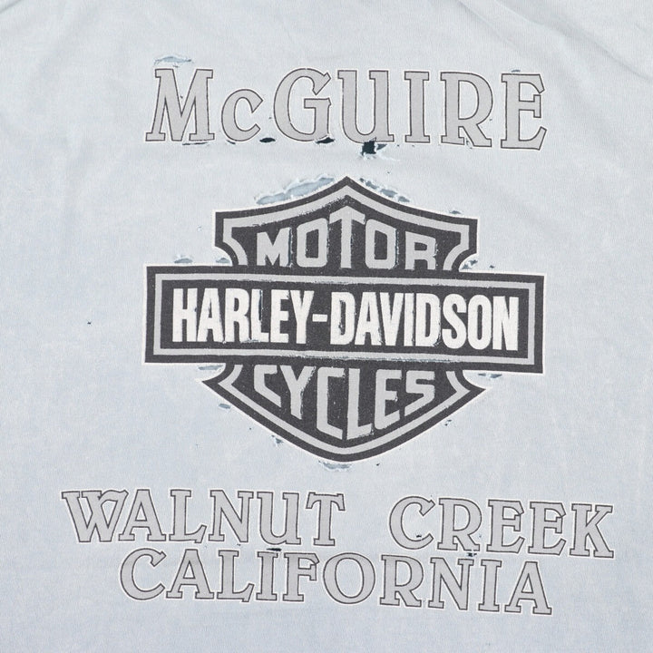 Atmosphere 00'S Harley-Davidson Motorcycle Bike T-shirt Made in USA Men's L /eaa450917