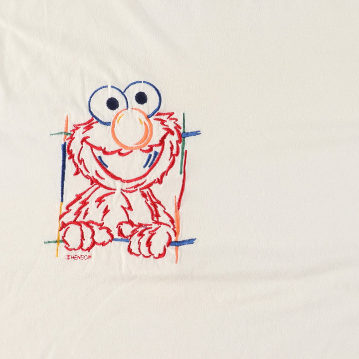 SESAME STREET Elmo character embroidered T-shirt for men, XL /eaa450962