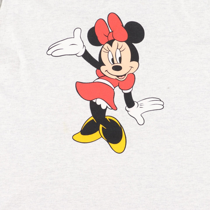 90'S MICKEY INC MINNIE MOUSE Minnie Mouse Cut-off Character Print T-Shirt Men's XL Vintage /eaa450964