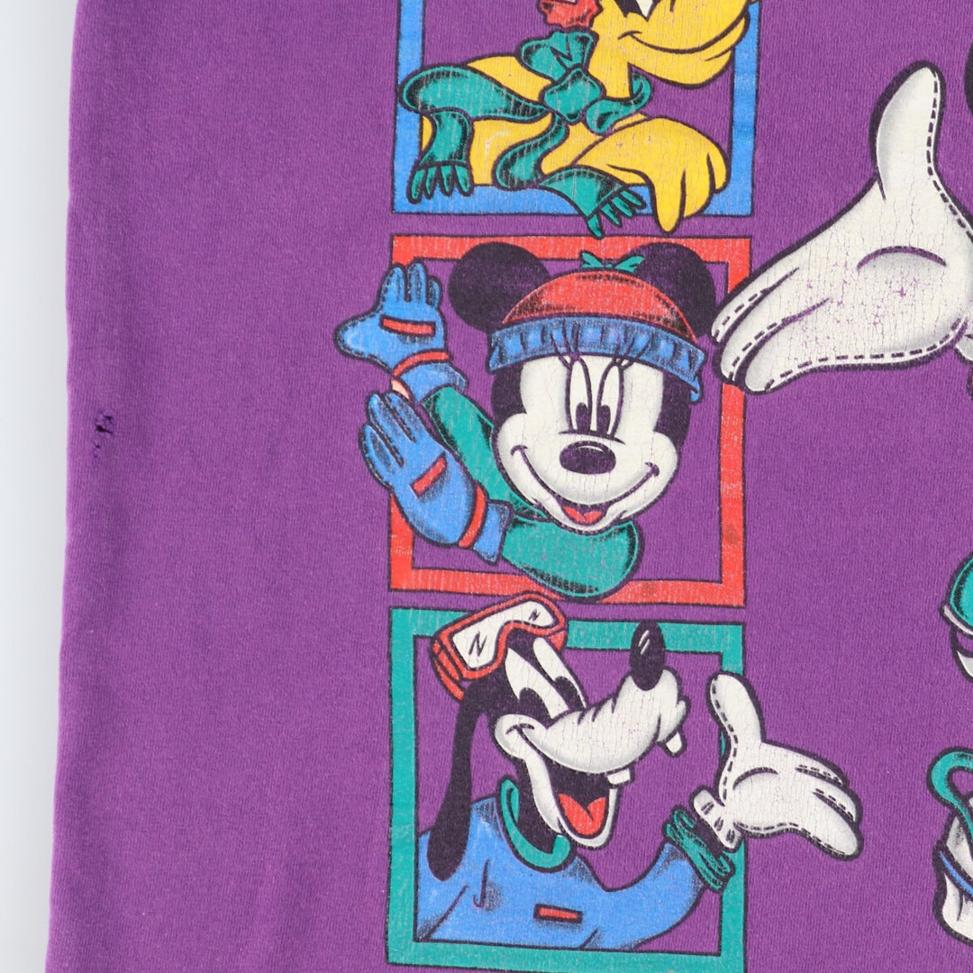 90'S MICKEY INC MICKEY MOUSE Mickey Mouse character print T-shirt Men's XL Vintage /eaa450979