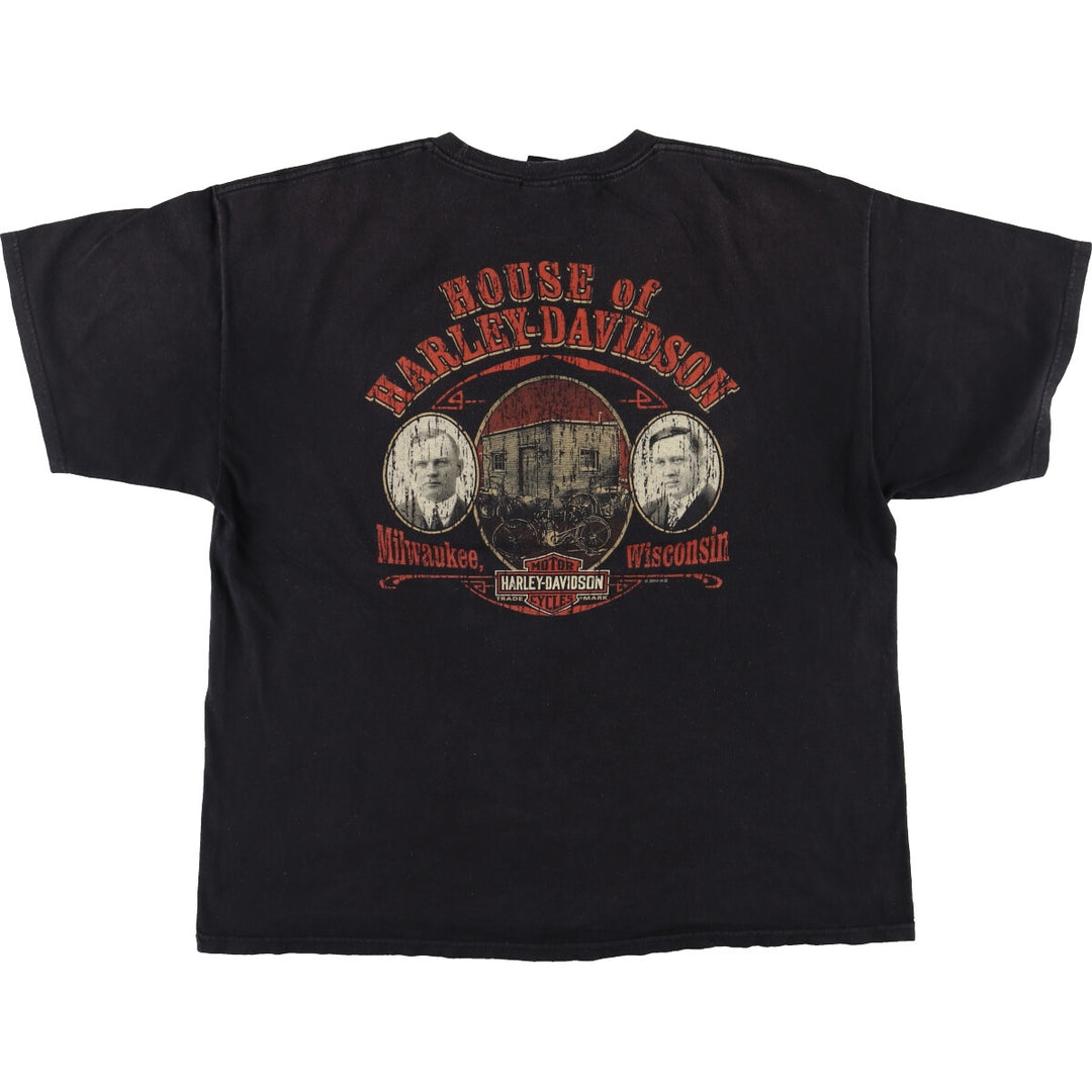 Harley-Davidson Motorcycle Bike T-shirt Men's XXL /eaa450990