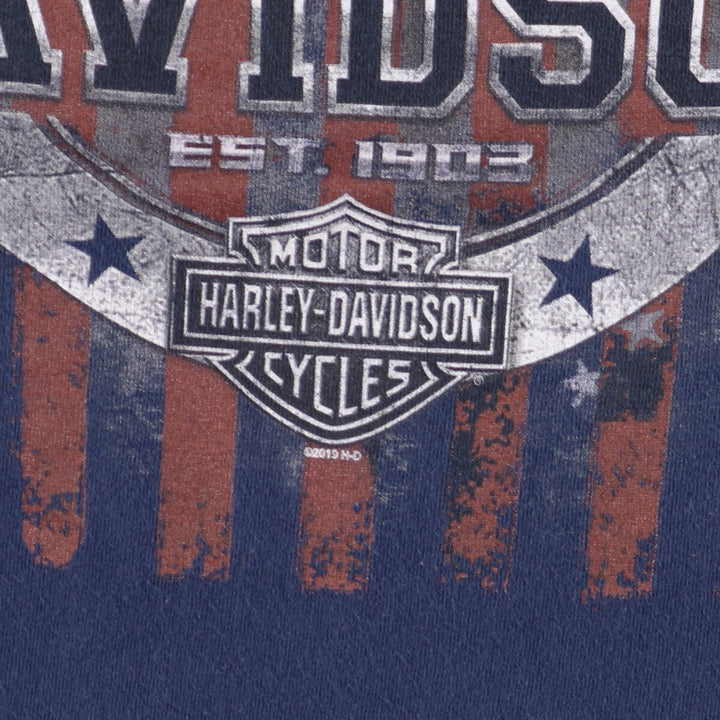 Harley-Davidson Motorcycle Bike T-shirt Made in USA Men's L /eaa450998