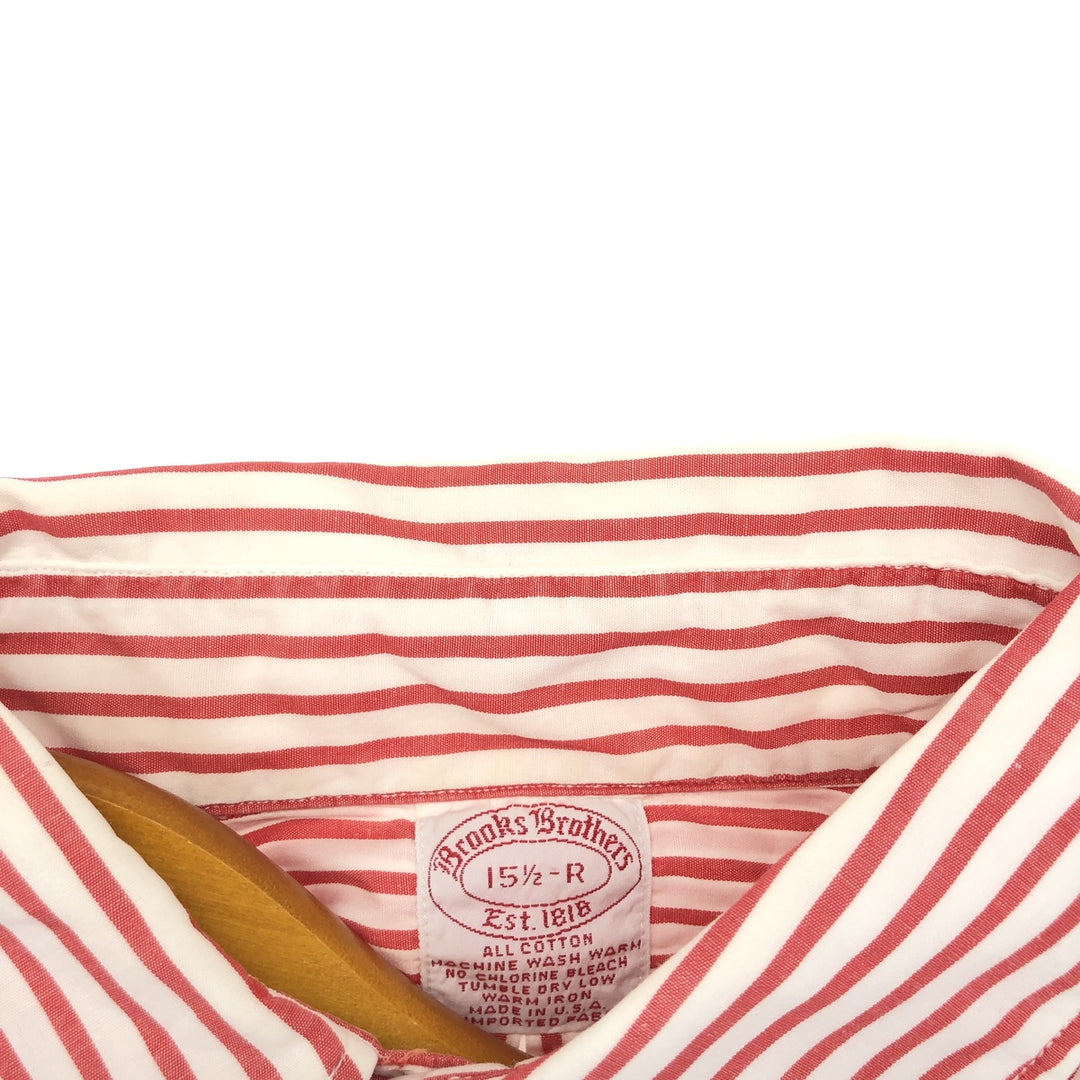 90'S Brooks Brothers Est.1818 Long Sleeve Button-Down Striped Shirt Made in USA Men's M Vintage /eaa451050