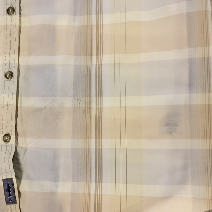 2020 Patagonia 52211SP20 Nylon x Polyester Long Sleeve Check Shirt Men's XL /eaa451058