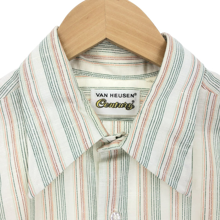 70'S VAN HEUSEN Long Sleeve Striped Shirt Men's L Vintage /eaa451078