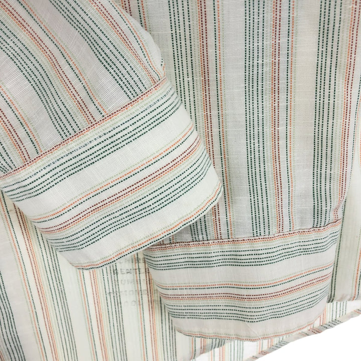 70'S VAN HEUSEN Long Sleeve Striped Shirt Men's L Vintage /eaa451078