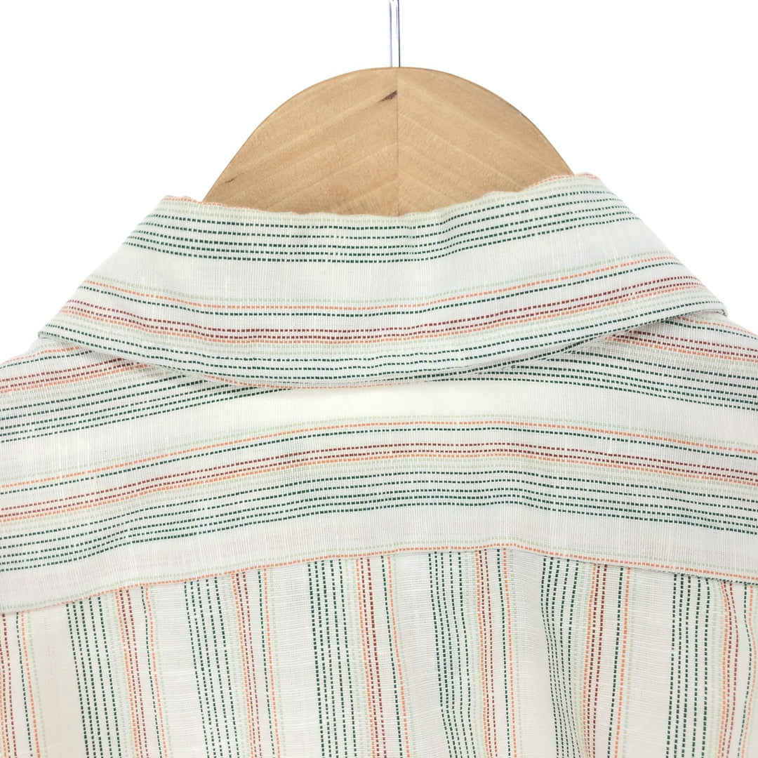 70'S VAN HEUSEN Long Sleeve Striped Shirt Men's L Vintage /eaa451078