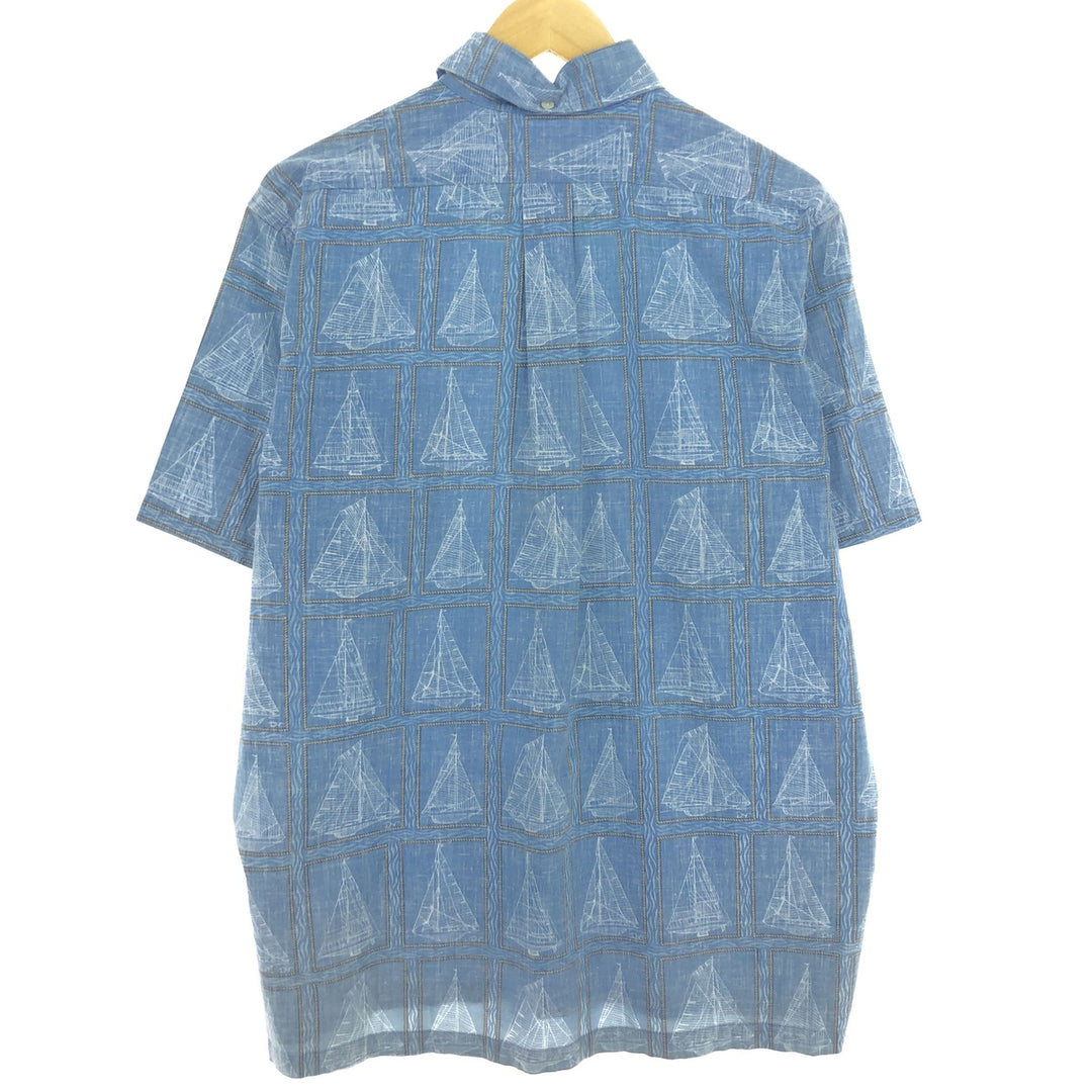 Reyn Spooner DIETRICH VAREZ COLLECTION All-over print pullover button-down Hawaiian aloha shirt made in Hawaii men's L /eaa451102