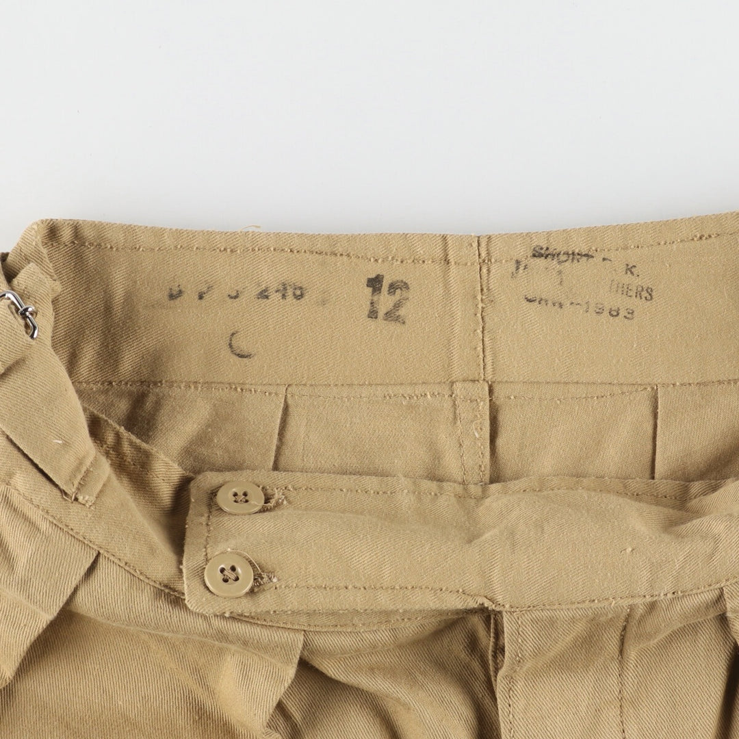 1980'S British military genuine Gurkha shorts, military shorts, short pants, men's w33 vintage /eaa451293