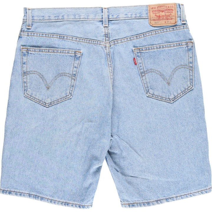 Levi's 505 REGULAR FIT denim shorts, short pants, men's w36 / eaa451322