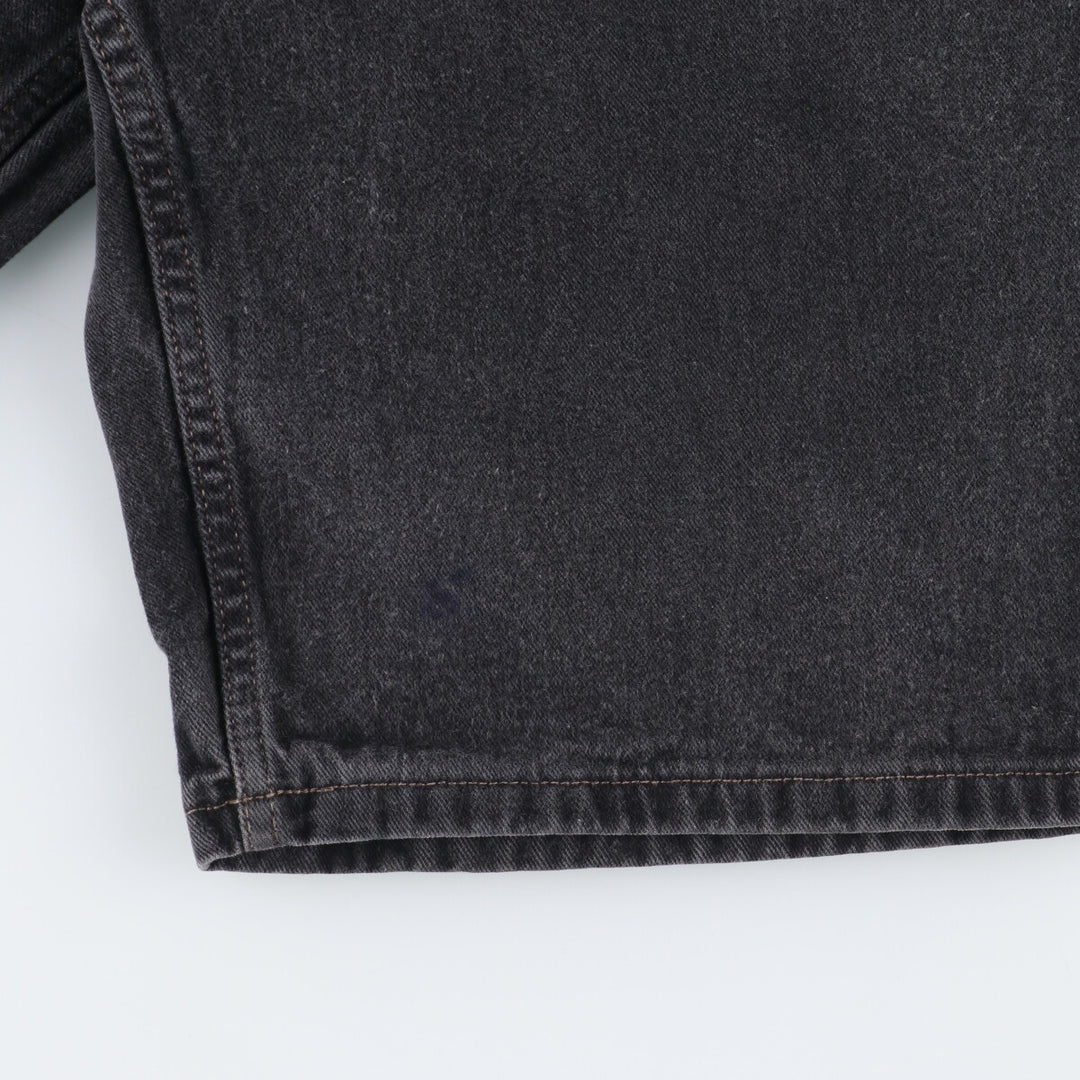 Tommy Hilfiger TOMMY HILFIGER JEANS Black denim shorts short pants men's w34 unknown black type Vintage Second Hand